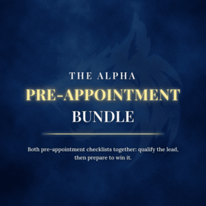 The Alpha Pre-Appointment Bundle